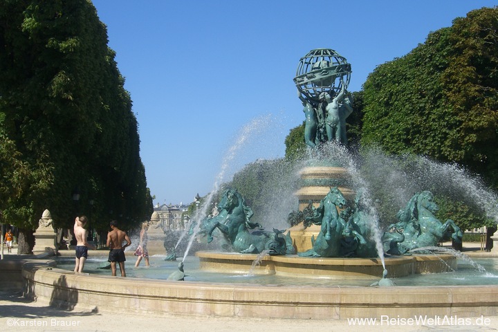 Abkühlung im Brunnen