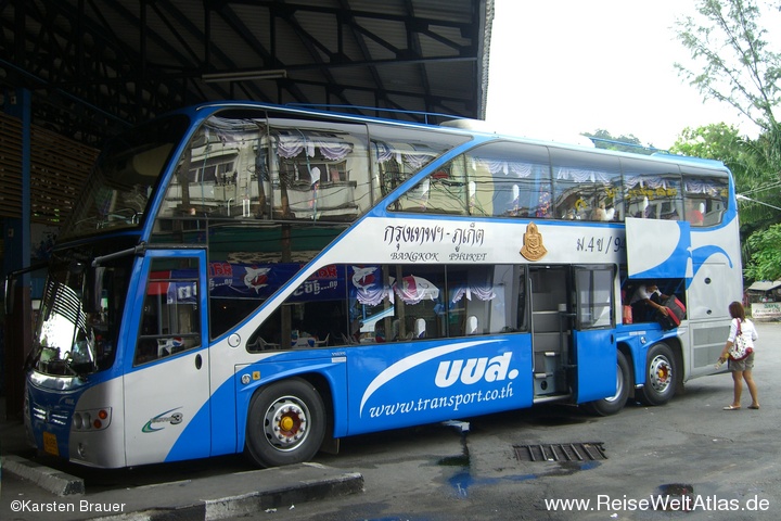 Bus: Bangkok - Phuket