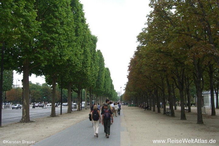 Flanieren auf der Champs Ã‰lysÃ©es