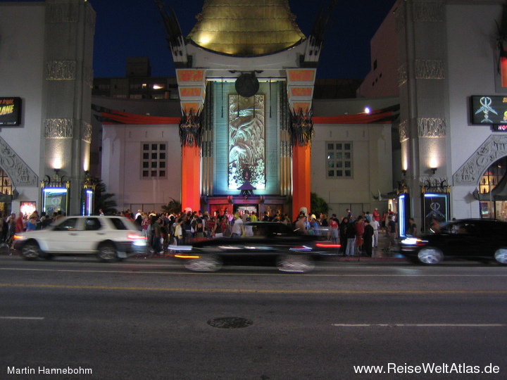 Grauman's Chinese Theatre bei Nacht