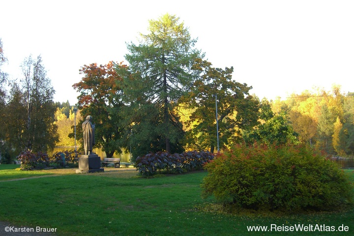 Mönch im Park