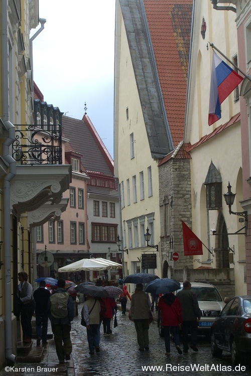 Regen in Tallinn