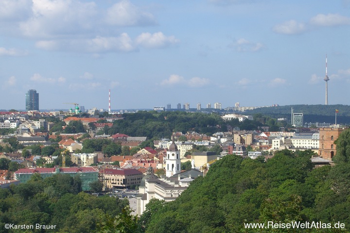 Skyline von Vilnius