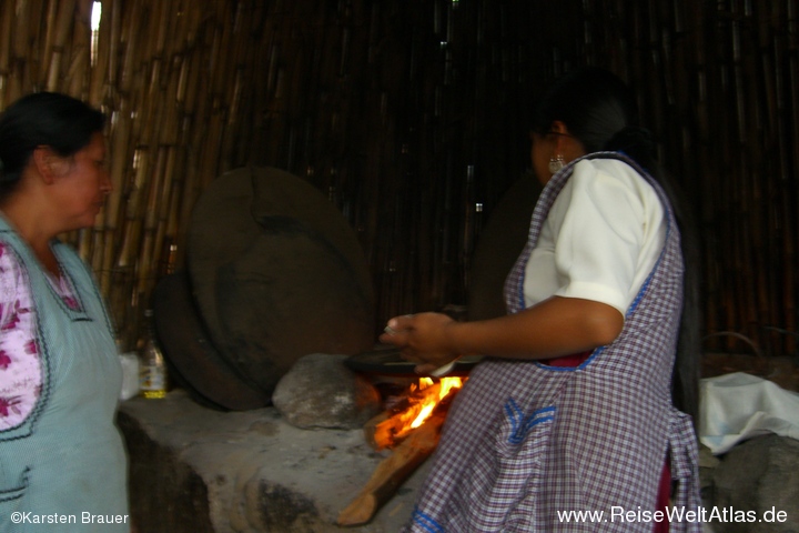 Tortillas backen