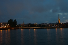 Tallinn bei Nacht