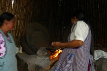 Tortillas backen